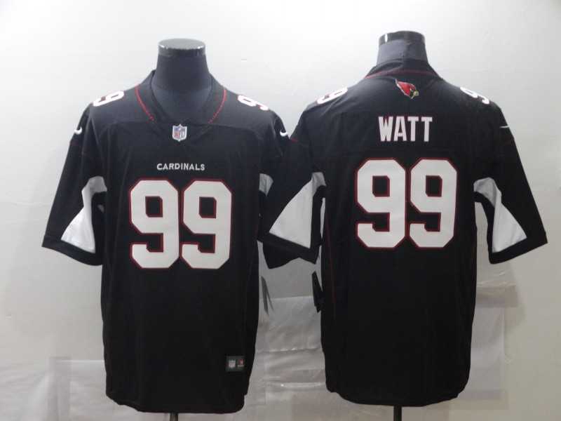 Men Arizona Cardinals 99 Watt Black Nike Vapor Untouchable Limited NFL Jersey